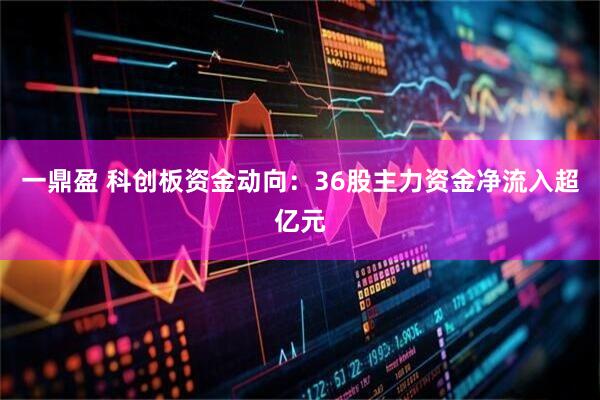 一鼎盈 科创板资金动向：36股主力资金净流入超亿元